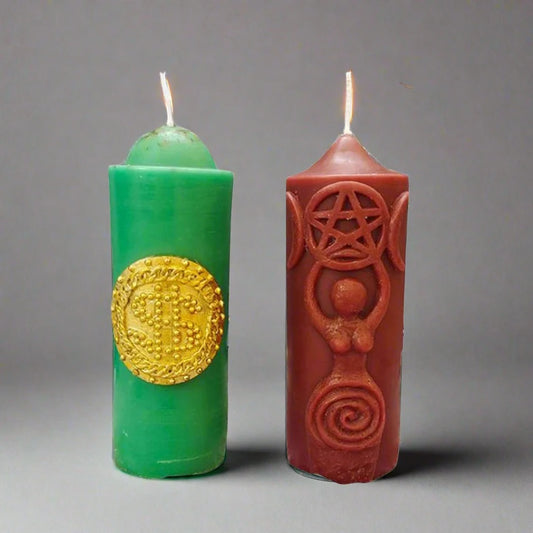 2 ritual candle units