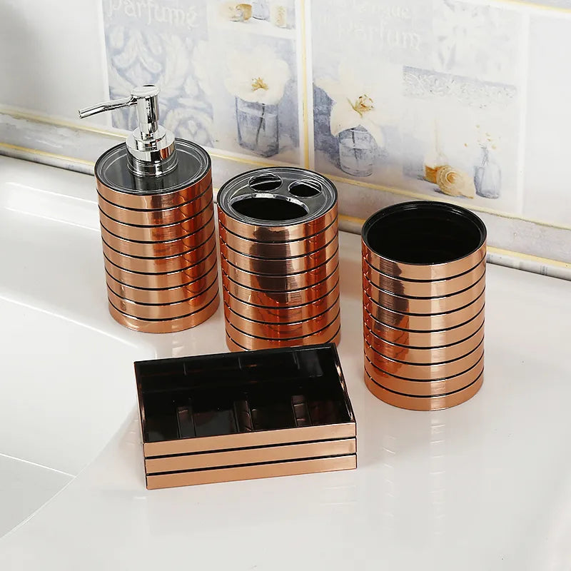 Bath accessories set