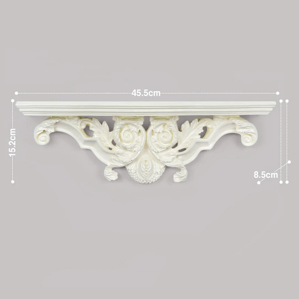 A floating shelf in European style