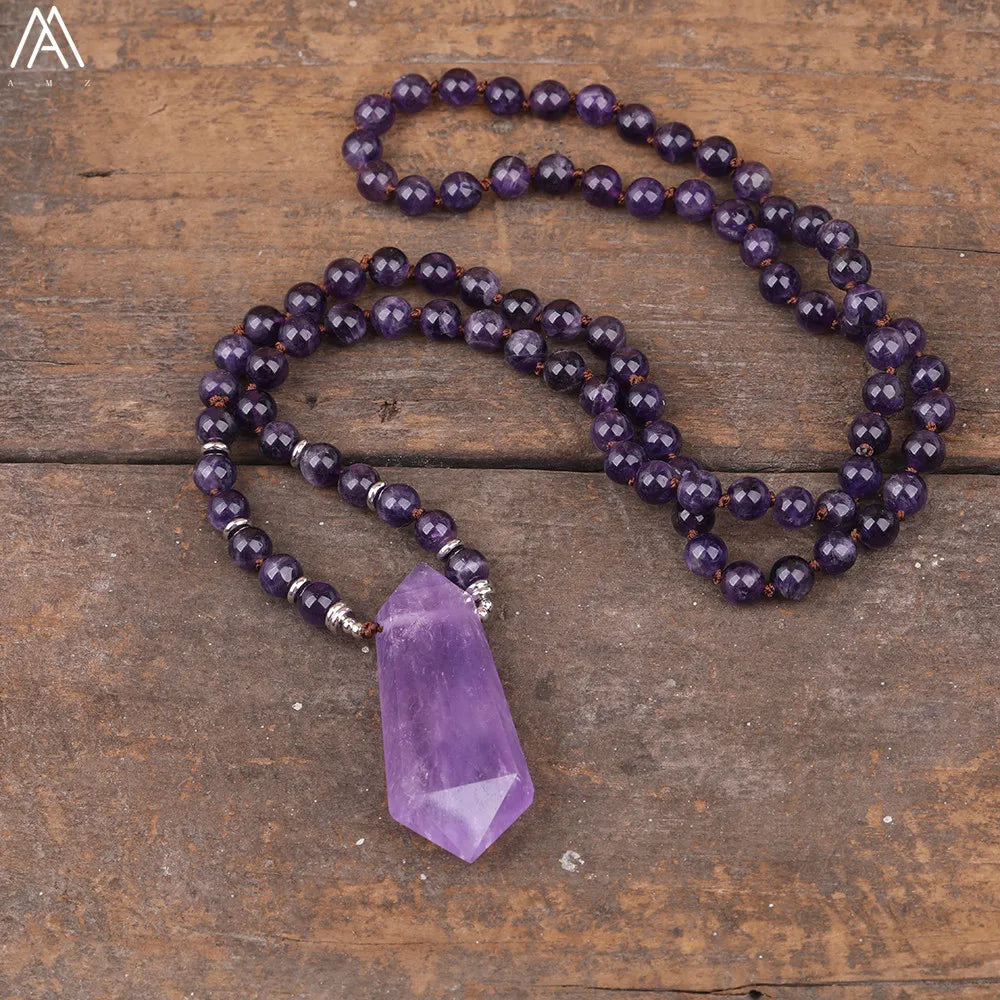 Amethyst beads