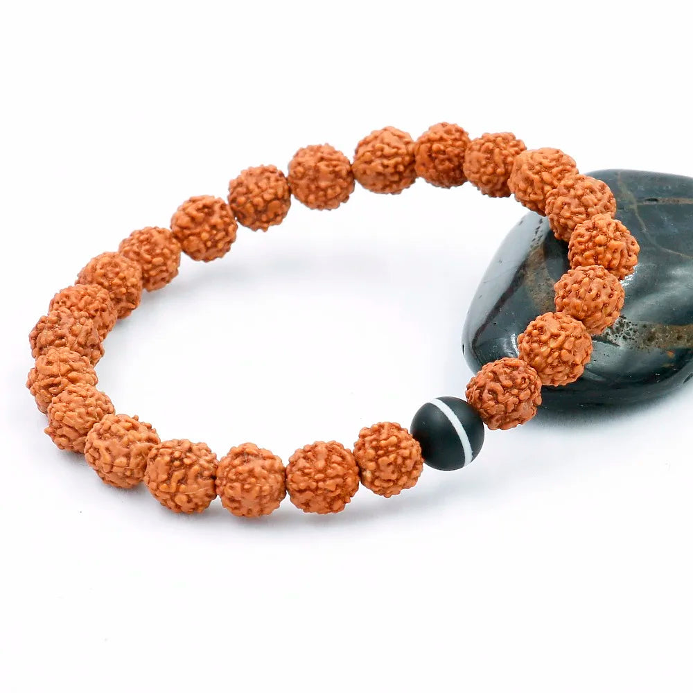 Matt Buddhist onyx beads