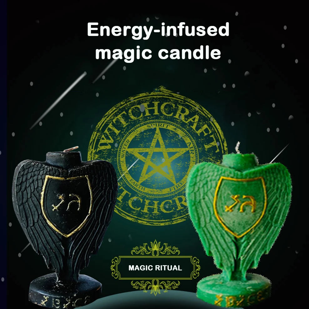 A witch's magic candle