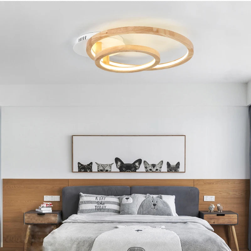 Bedroom ceiling lighting