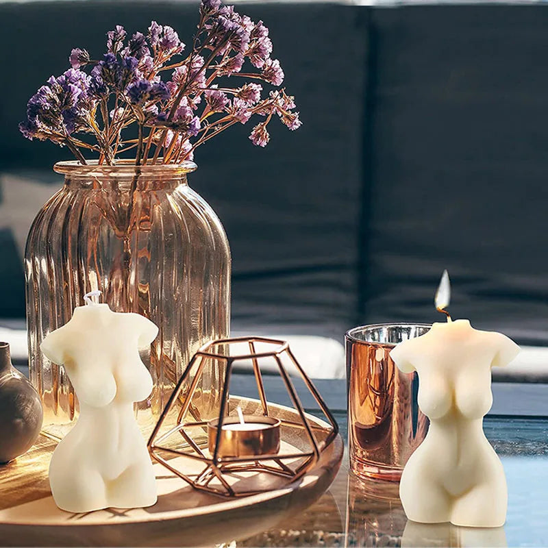 decorative candles female body candles