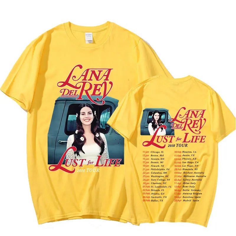 Vintage Lena Del Rey t-shirt from the Lust for Life tour