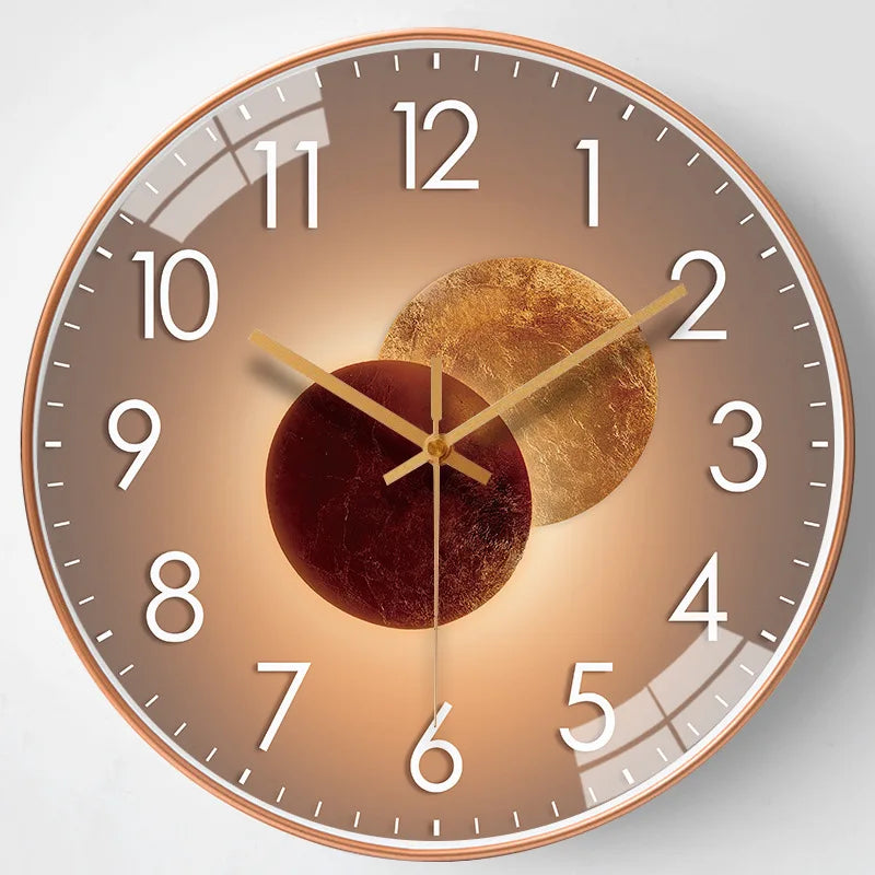 A modern electronic wall clock