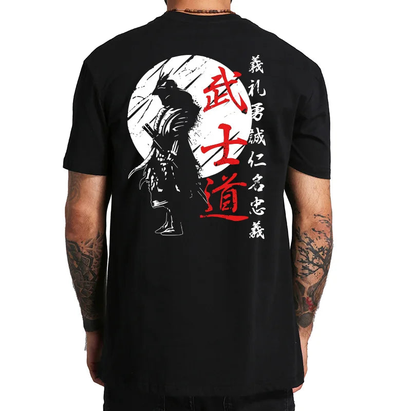 T-shirts samurai Japanese spirit