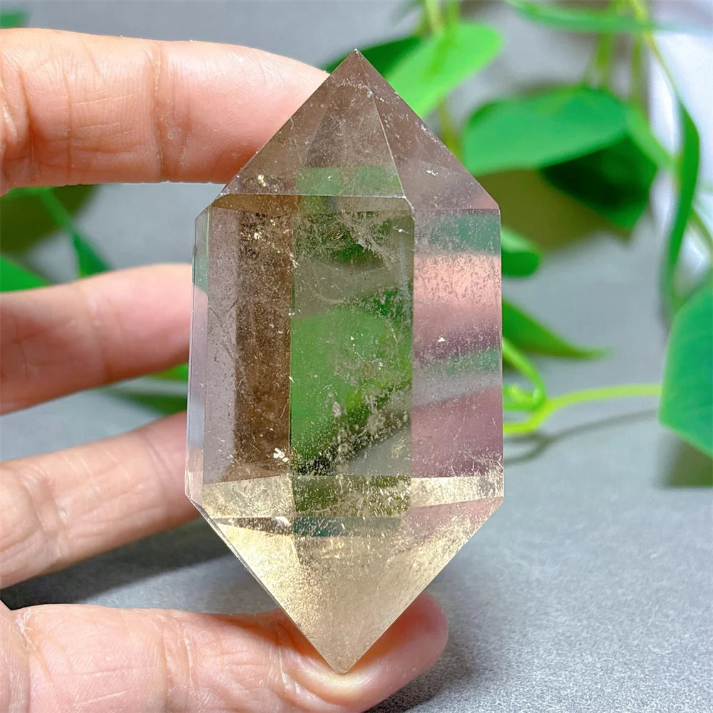 Decorative smoky quartz crystal - natural stone for home decoration, Reiki, beautiful gifts for energy healing and meditation 