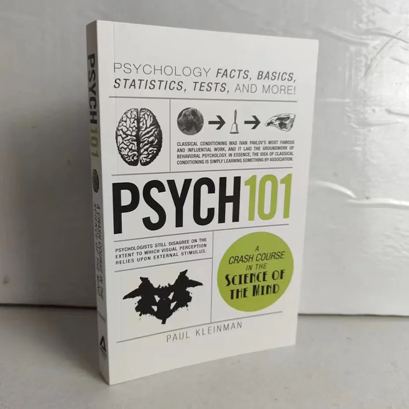 Psych 101 מֵאֵת פּוֹל קְלַיְנְמָן קוּרְס מְזֹרָז בְּמַדְּעֵי הַנֶּפֶשׁ פְּסִיכוֹלוֹגְיָה