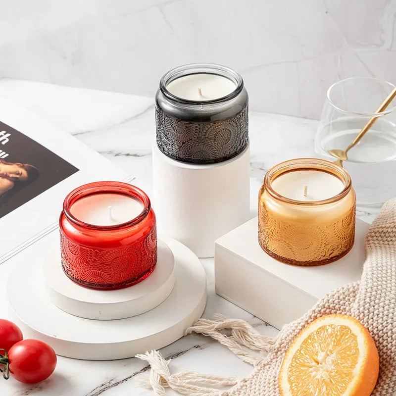 Natural scented candles