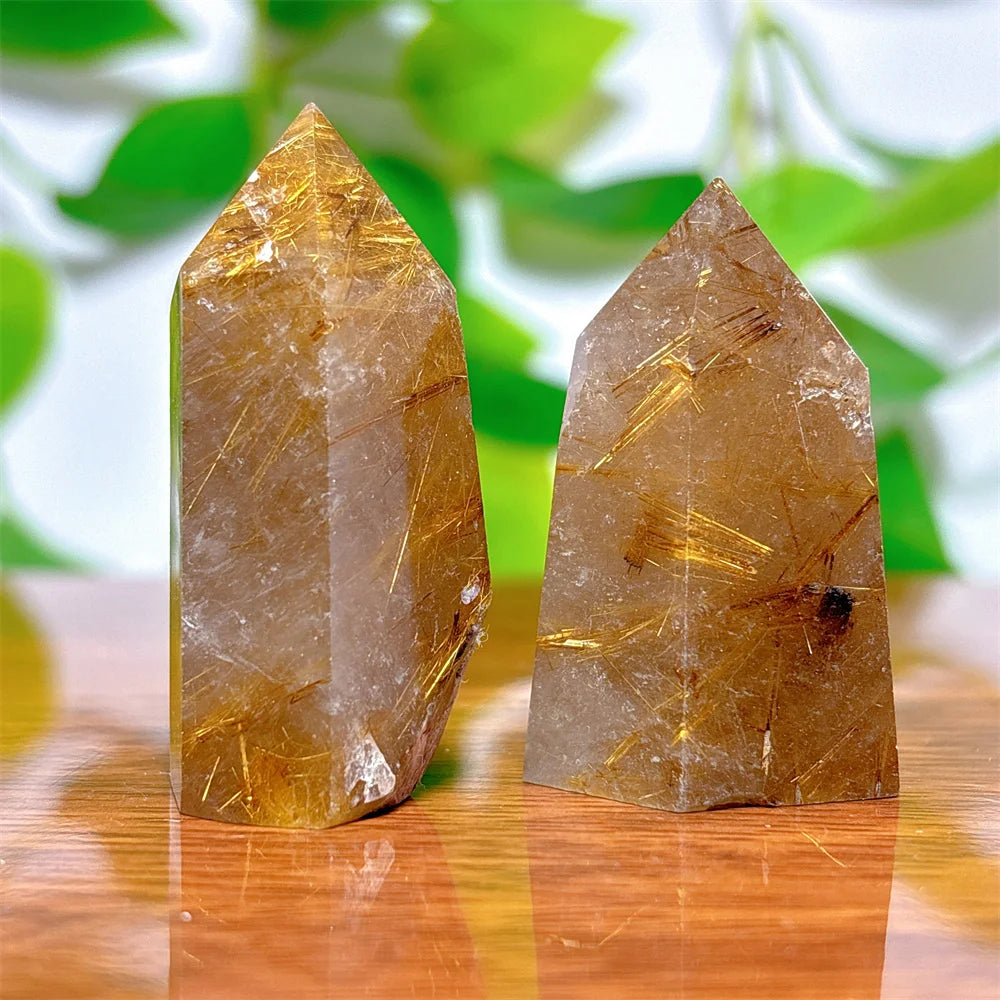 Natural stone crystal quartz minerals for home design, Reiki, energy healing and spiritual meditation