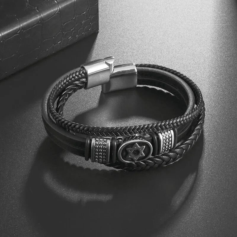 Leather bracelet