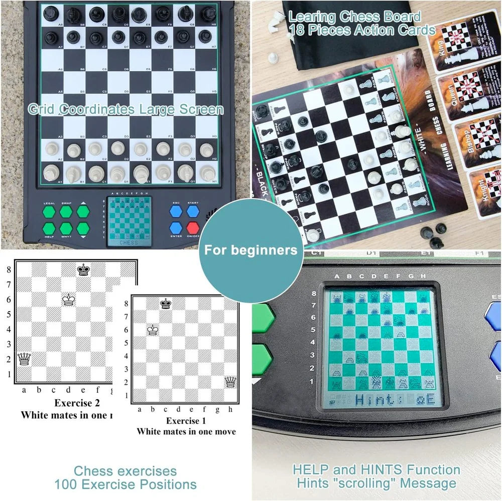 An electronic chess game