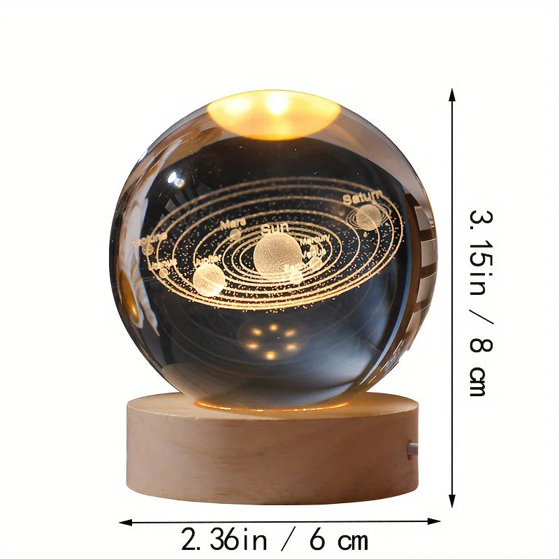 Solar system night light