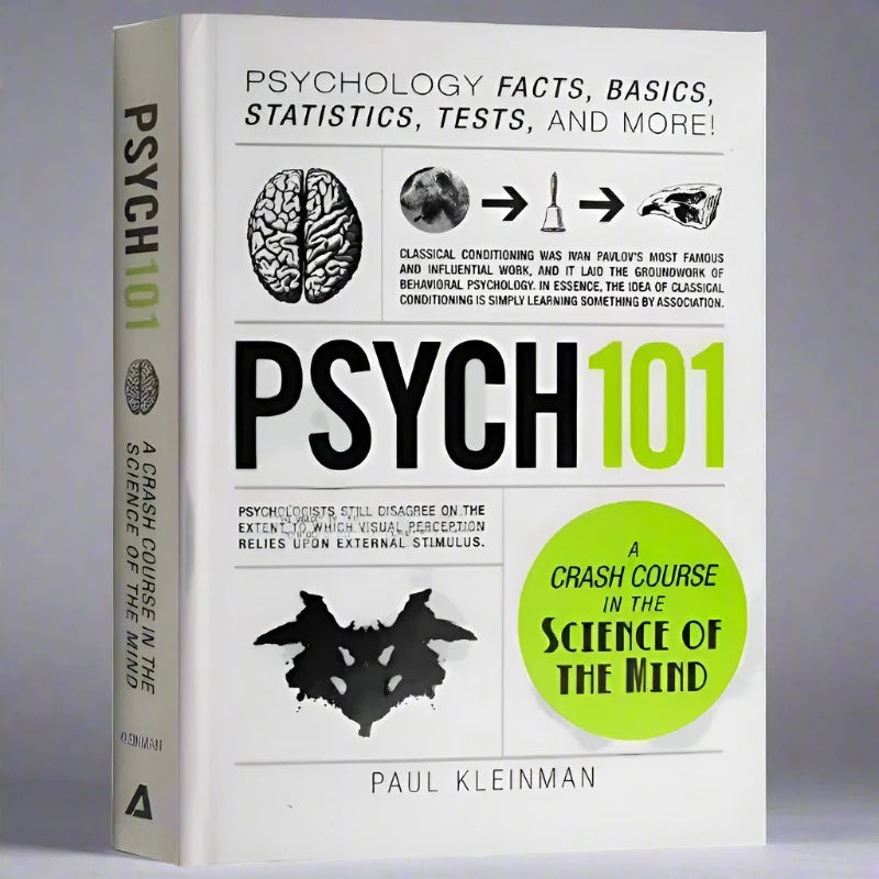 Psych 101 מֵאֵת פּוֹל קְלַיְנְמָן קוּרְס מְזֹרָז בְּמַדְּעֵי הַנֶּפֶשׁ פְּסִיכוֹלוֹגְיָה