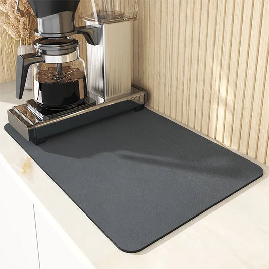 Super absorbent carpet for the kitchen, anti-slip drain carpet for dish dryer, quick drying carpet for the bathroom, carpet for draining kitchen utensils