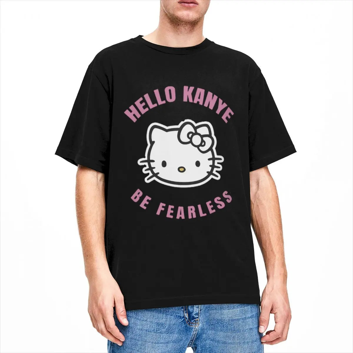 Kanye West Hello Kitty shirt for men and women - merch, cotton, classic 