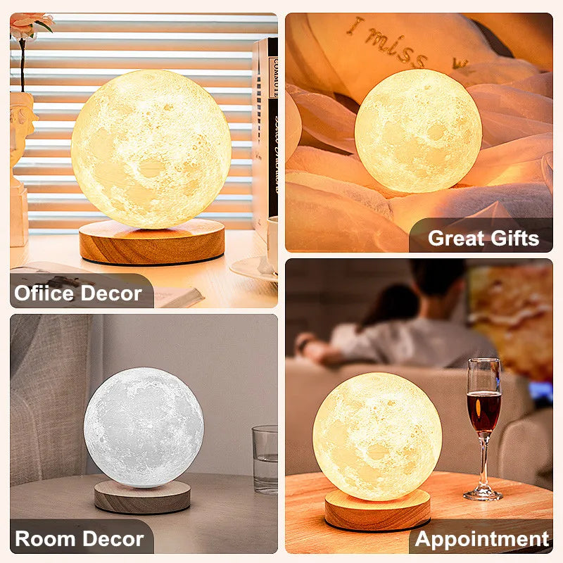 A moonlit night lamp