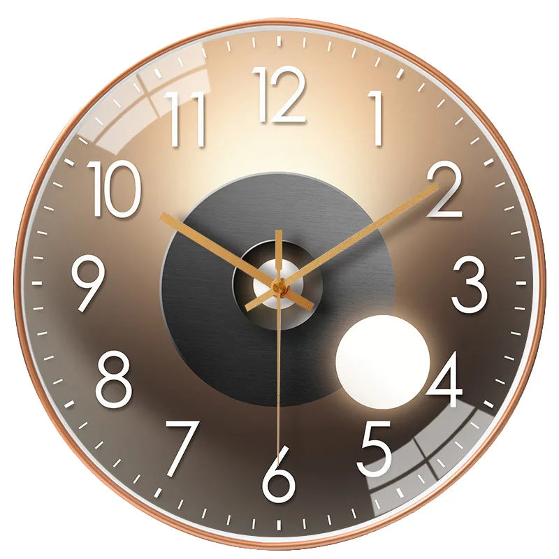 A modern electronic wall clock