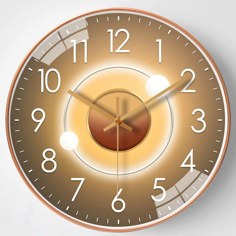 A modern electronic wall clock