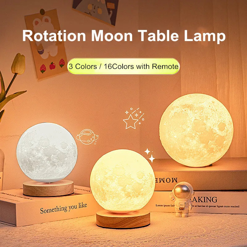 A moonlit night lamp