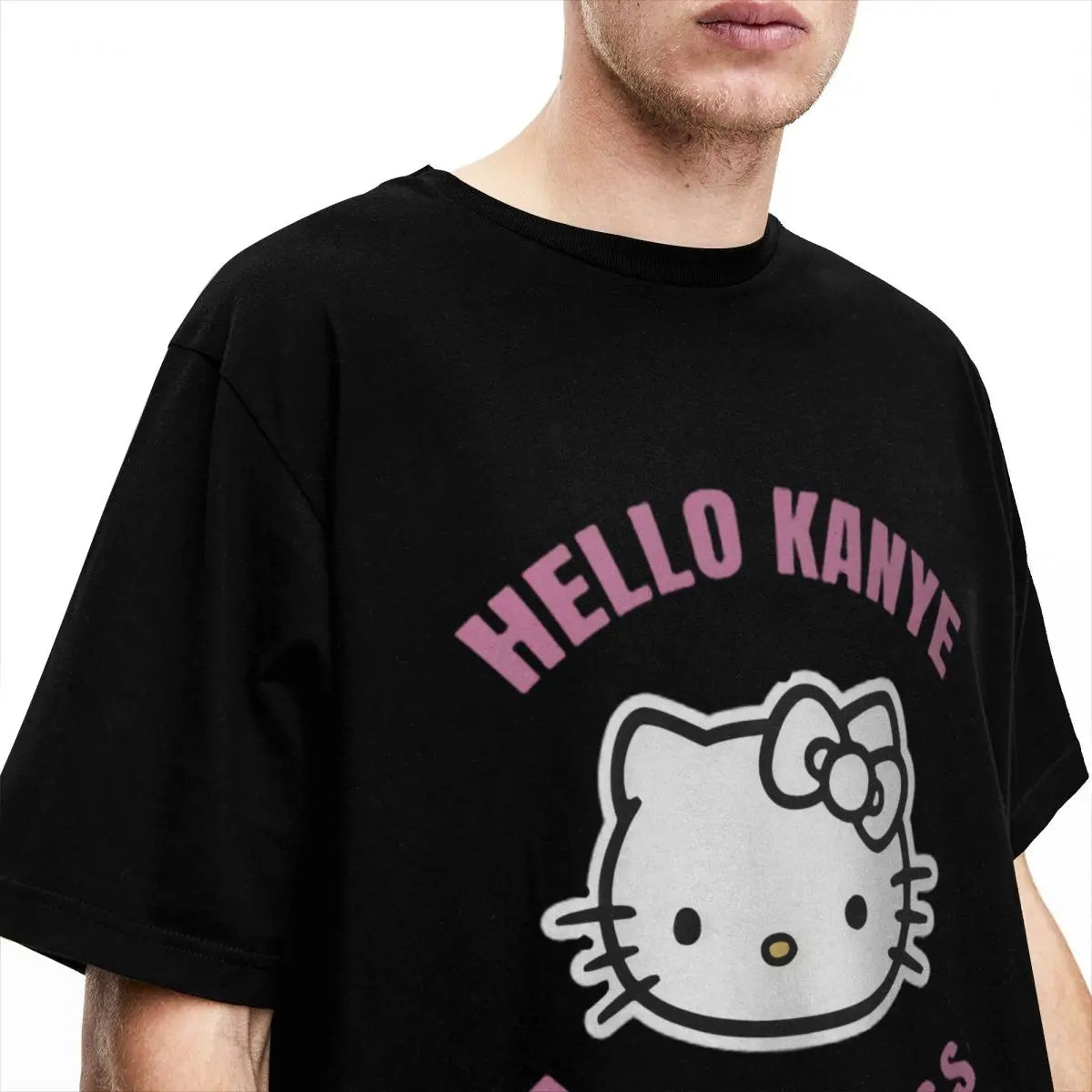 Kanye West Hello Kitty shirt for men and women - merch, cotton, classic 