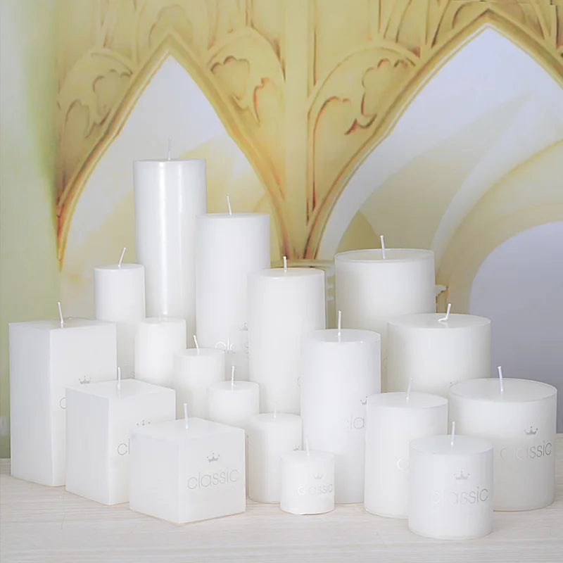 White candles