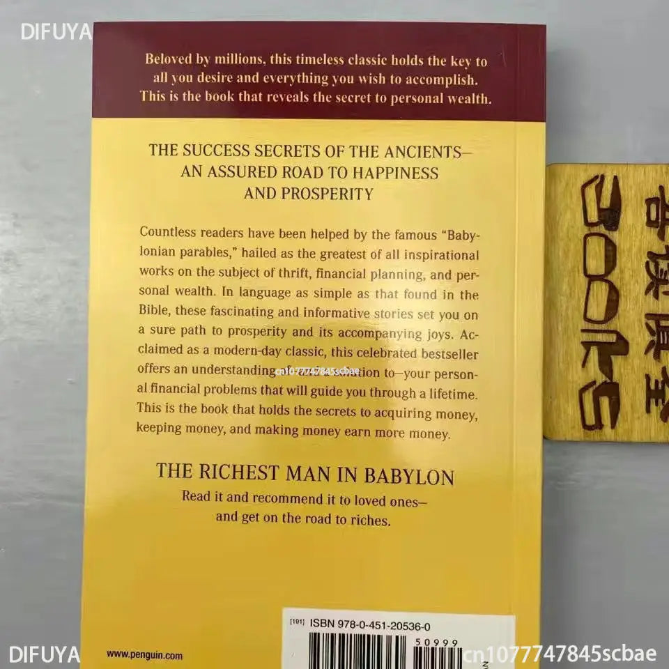 הַסֵּפֶר "הָאִישׁ הָעָשִׁיר בַּבָּבֶל" נִכְתָּב עַל-יְדֵי ג'ורג' ס. קְלֵישׁוֹן