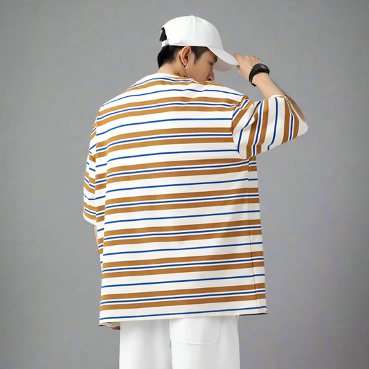 Striped retro shirt