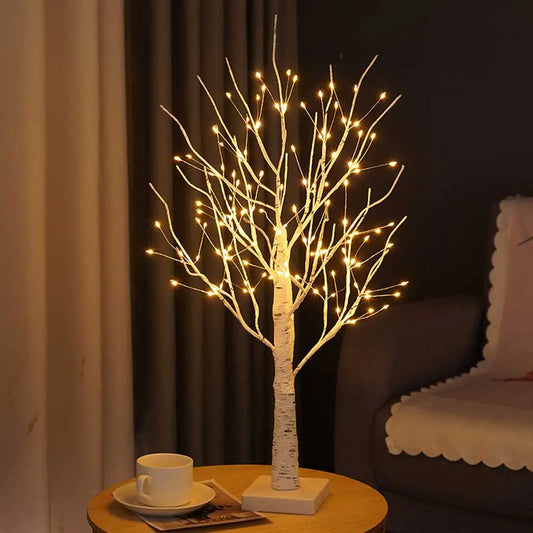מנורת חדר בצורת עץ מיניאטורי