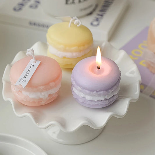 Decoration and Table Accessories Cake Scented Candle Home Decorate Fragrance Aromatic Decorative Ritual Birthday Party Gift Kit