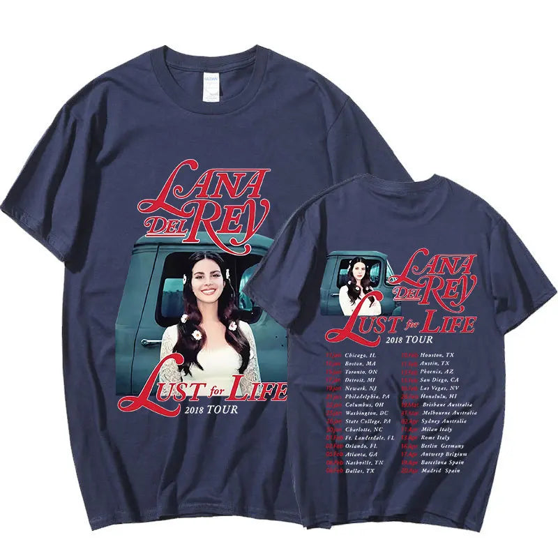 Vintage Lena Del Rey t-shirt from the Lust for Life tour