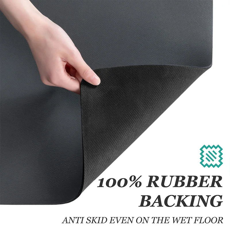 Super absorbent carpet for the kitchen, anti-slip drain carpet for dish dryer, quick drying carpet for the bathroom, carpet for draining kitchen utensils