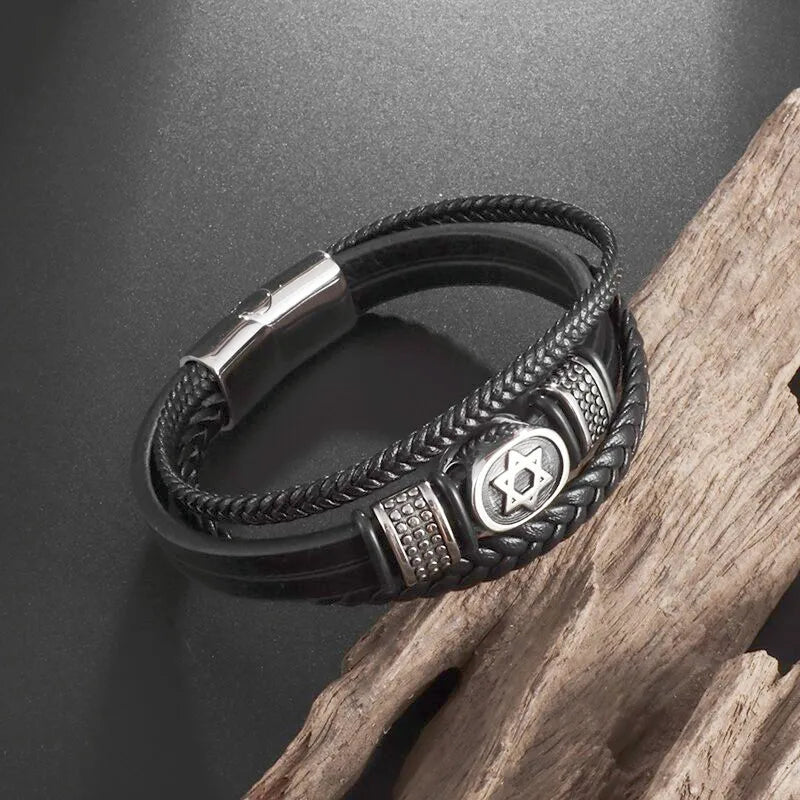 Leather bracelet