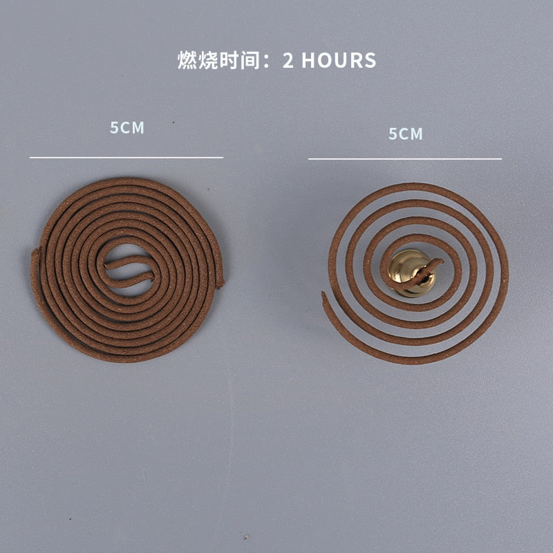 Diameter in the form of a coil 