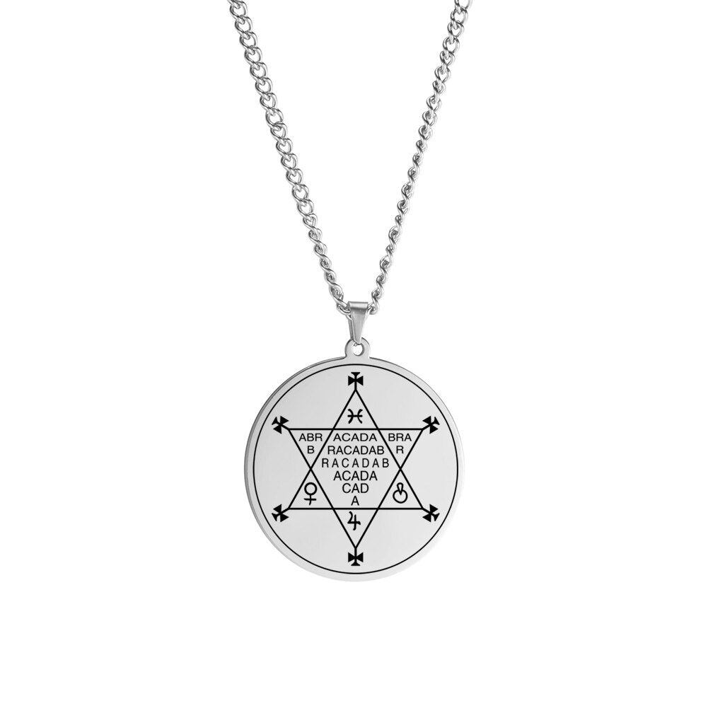 Esoteric amulet necklace