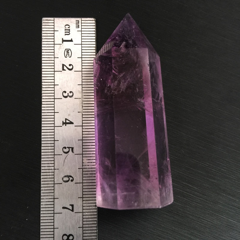 Natural amethyst quartz