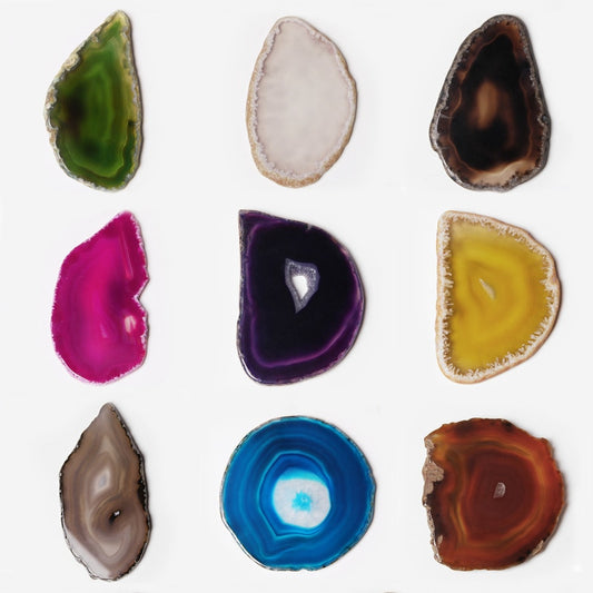 Natural agates