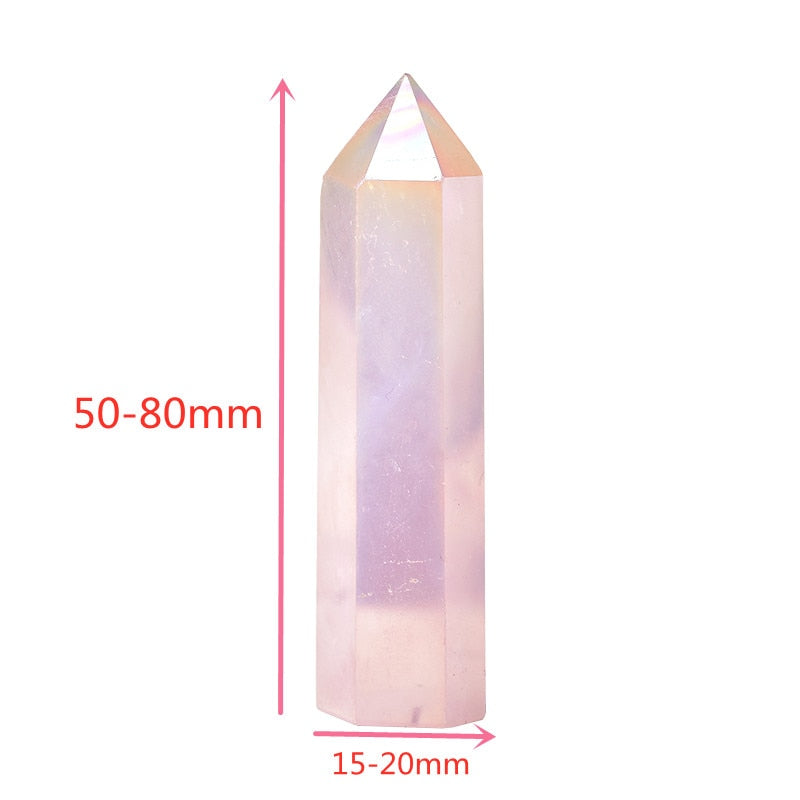 Natural rose quartz