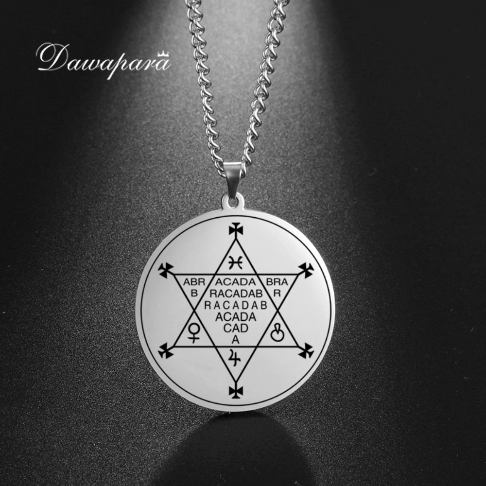 Esoteric amulet necklace