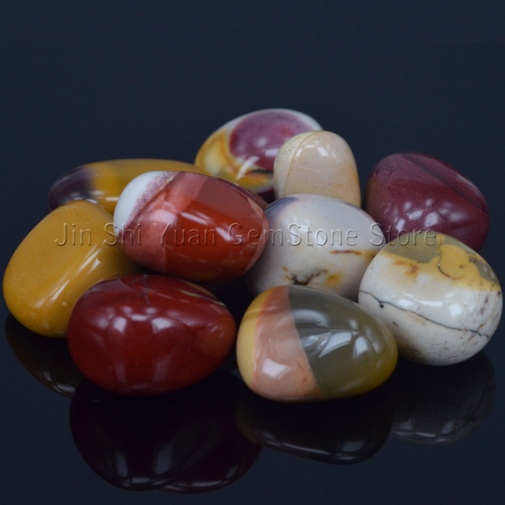 A polished natural gemstone