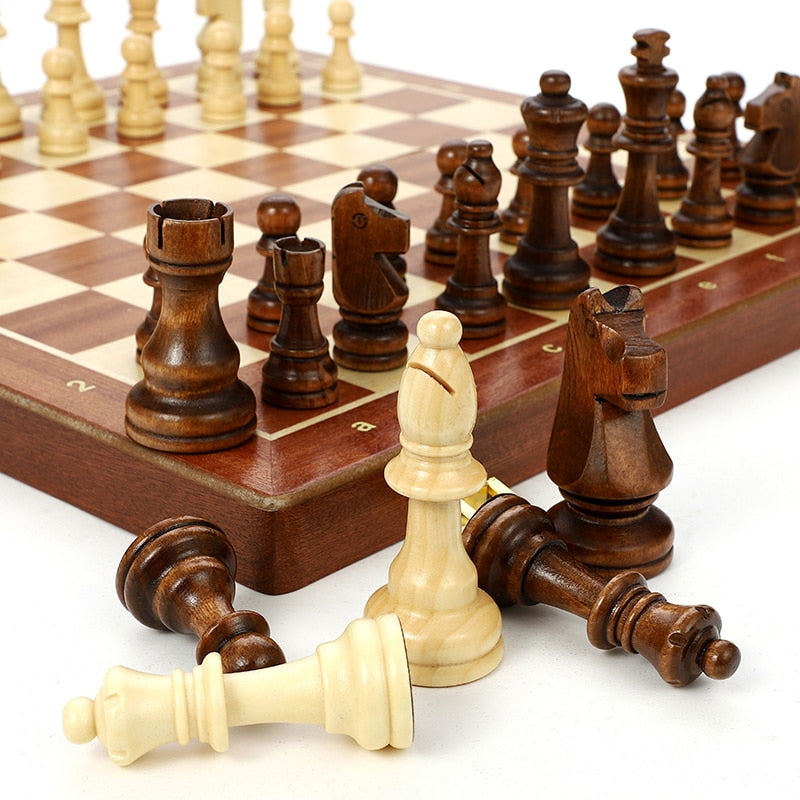 High quality wooden chess