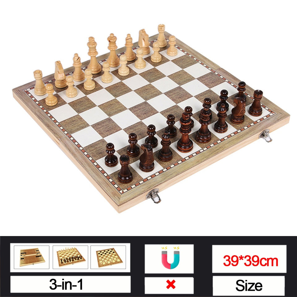 High quality wooden chess