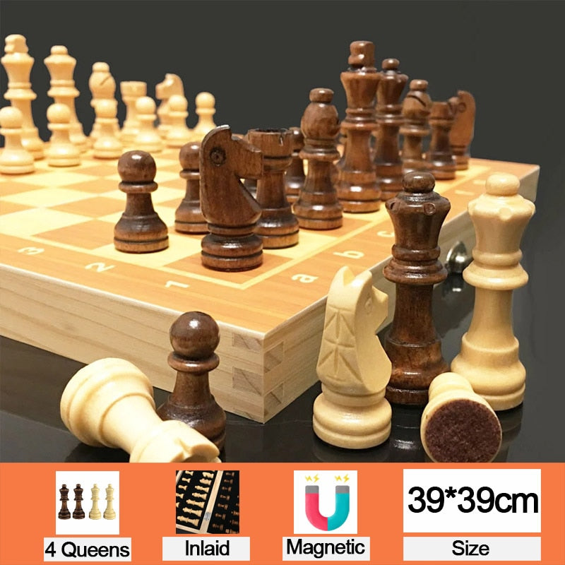 High quality wooden chess