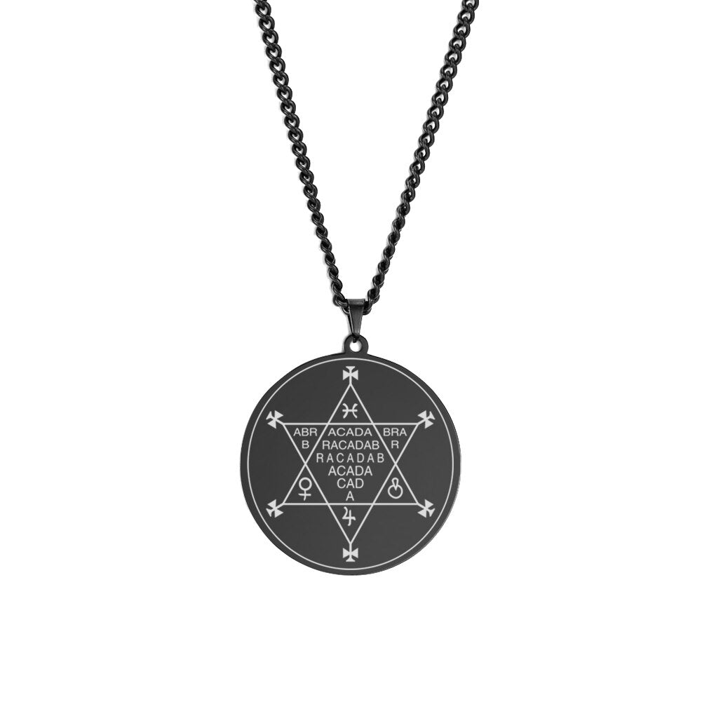 Esoteric amulet necklace