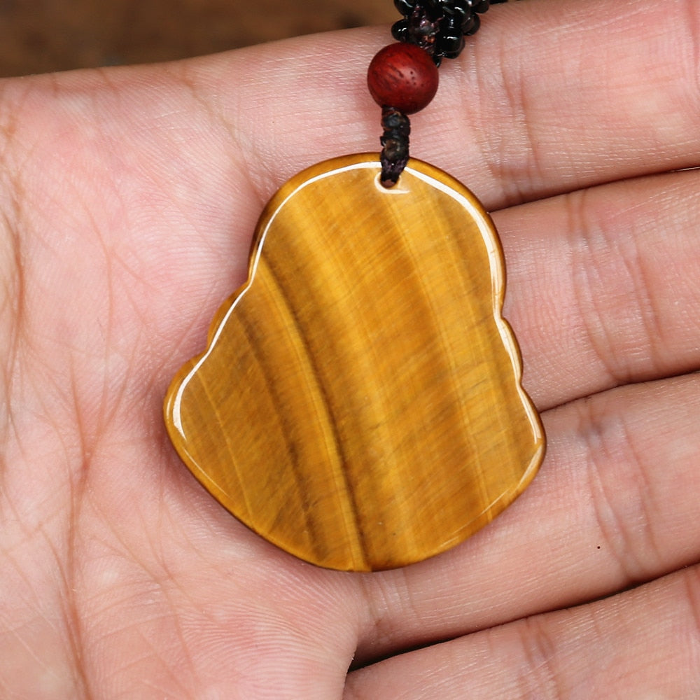 Natural stone pendant