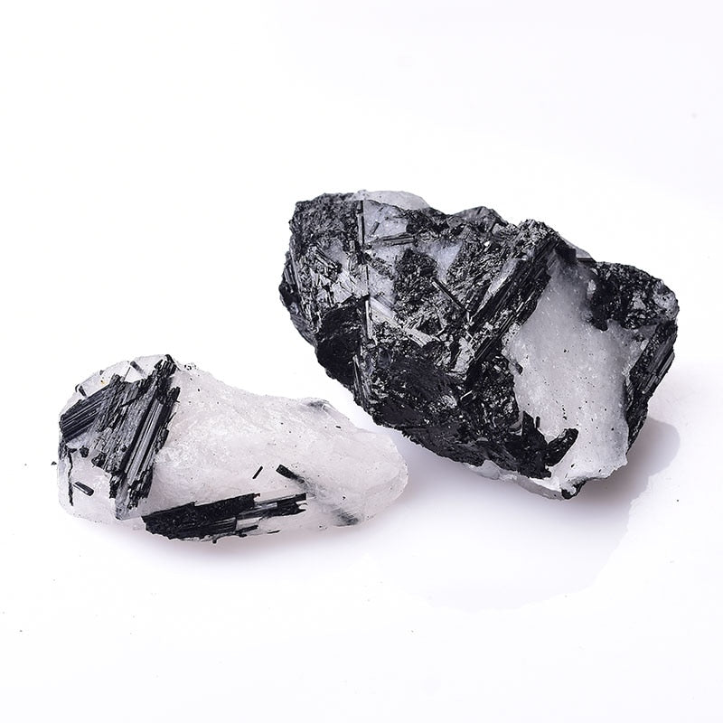 Natural black tourmaline