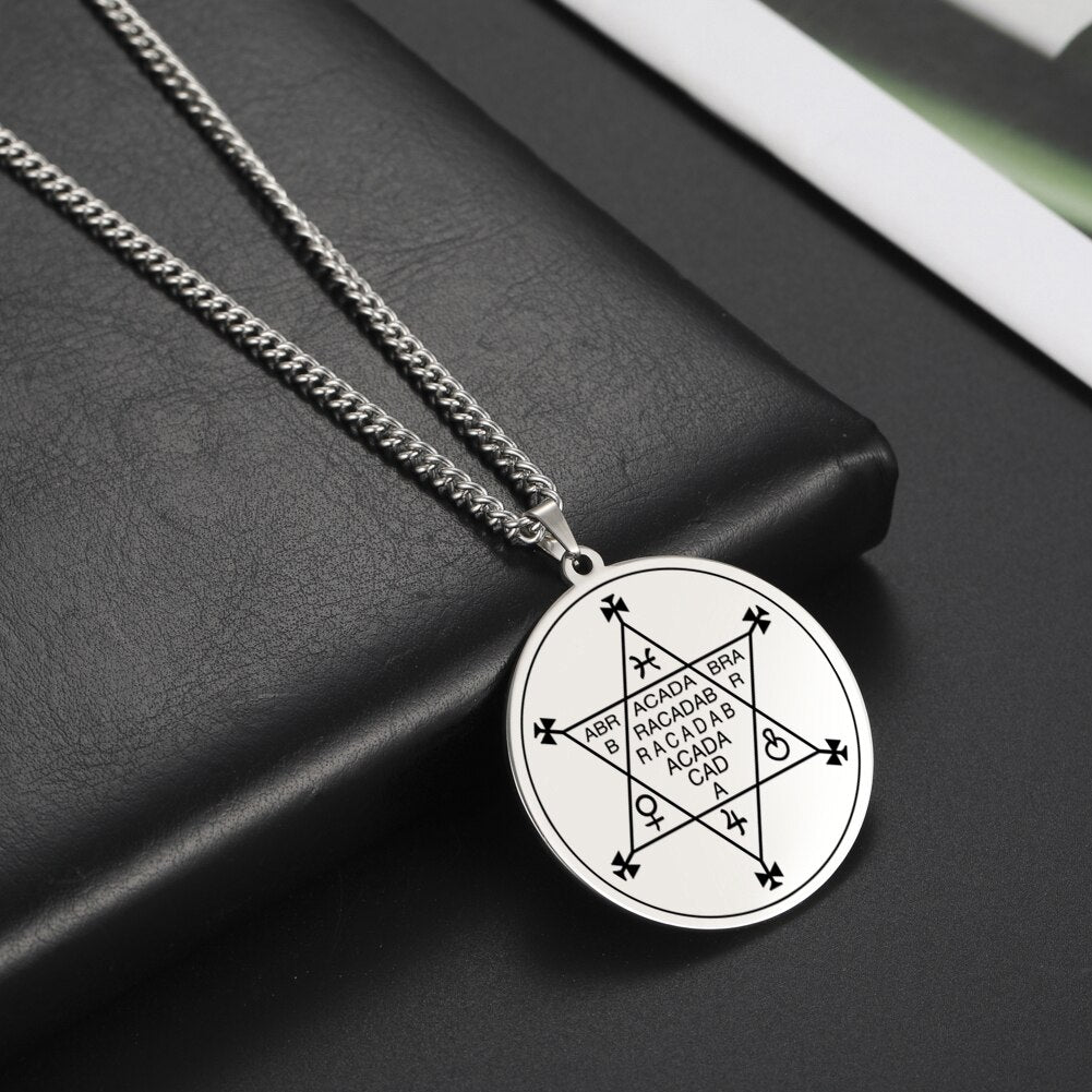 Esoteric amulet necklace