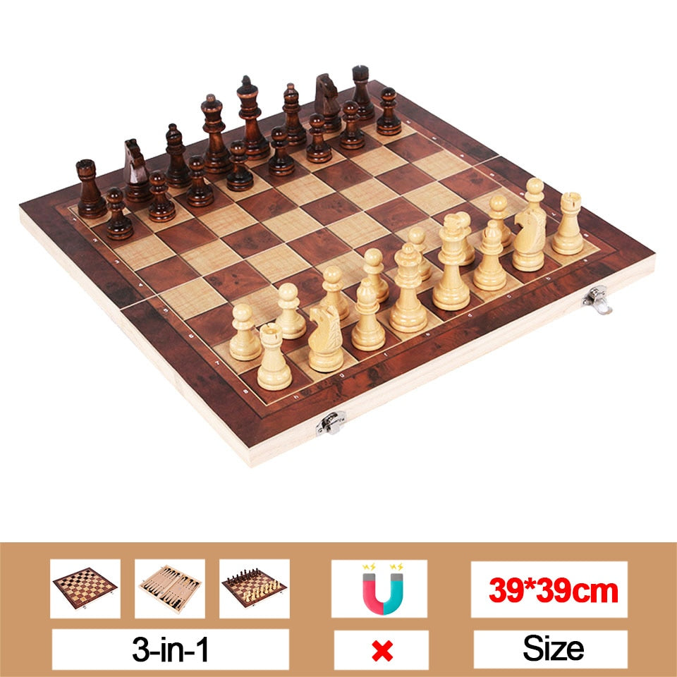 High quality wooden chess