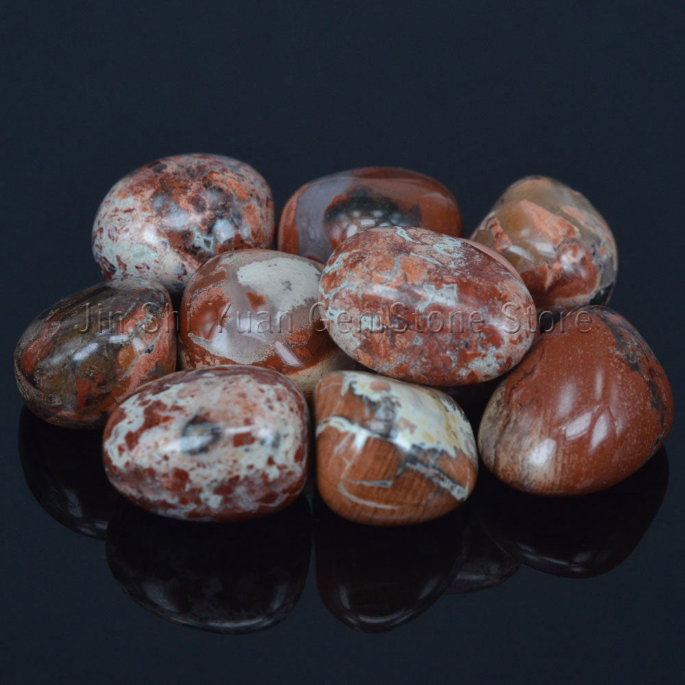 A polished natural gemstone